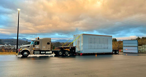 Heavy haul equipment in the field