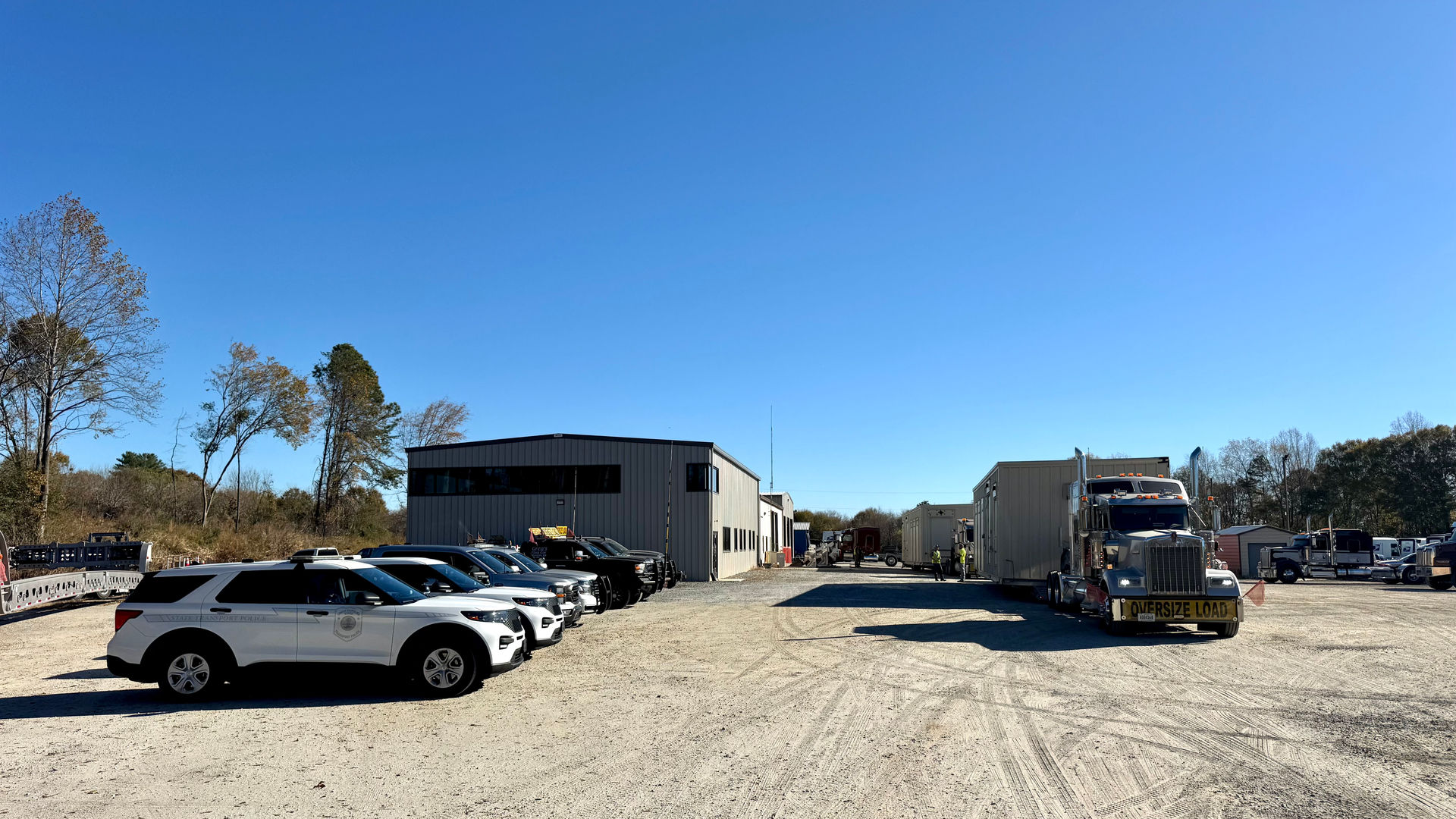 Heavy Haul Solutions truck yard