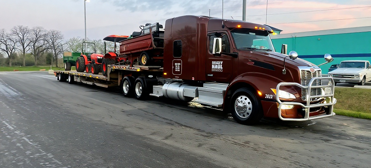 Trailer space sharing truck