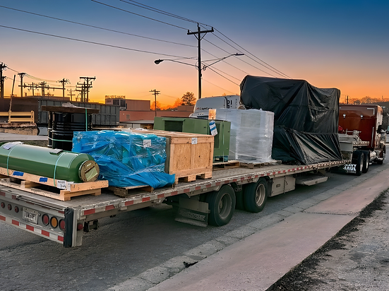 Trailer space sharing freight