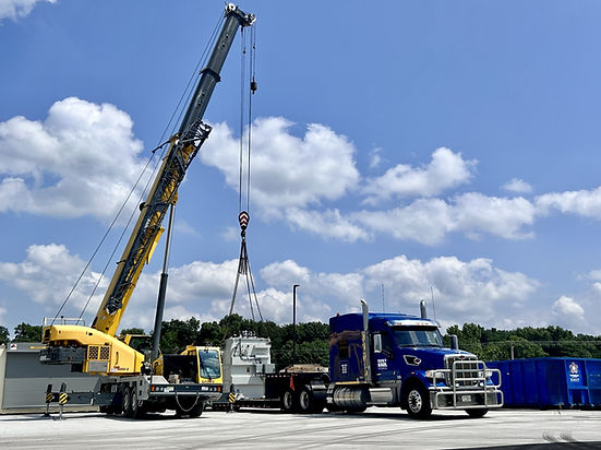 Time-critical freight on truck